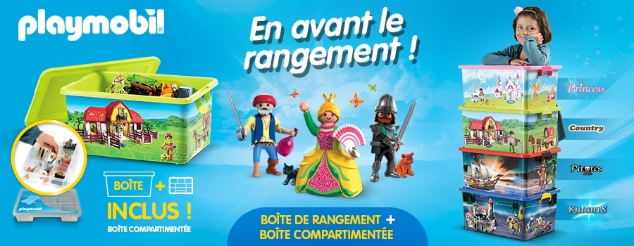 Playmobil - Playmobil- Figurine-Grande Rangement 23L-Boîte