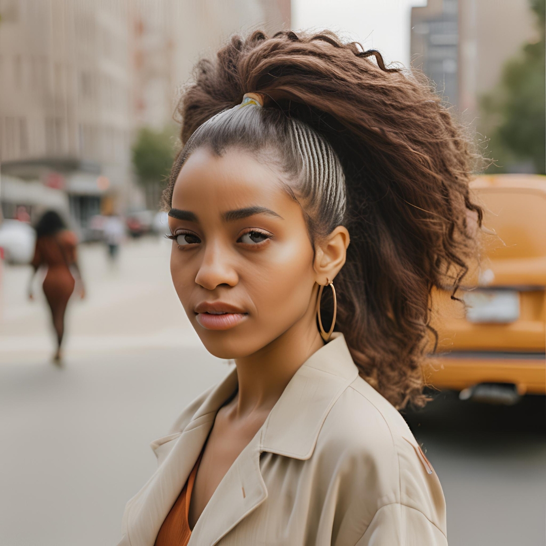 coiffure femme au visage allongé 2