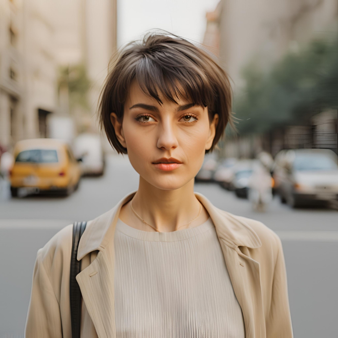 coiffure femme au visage allongé 1