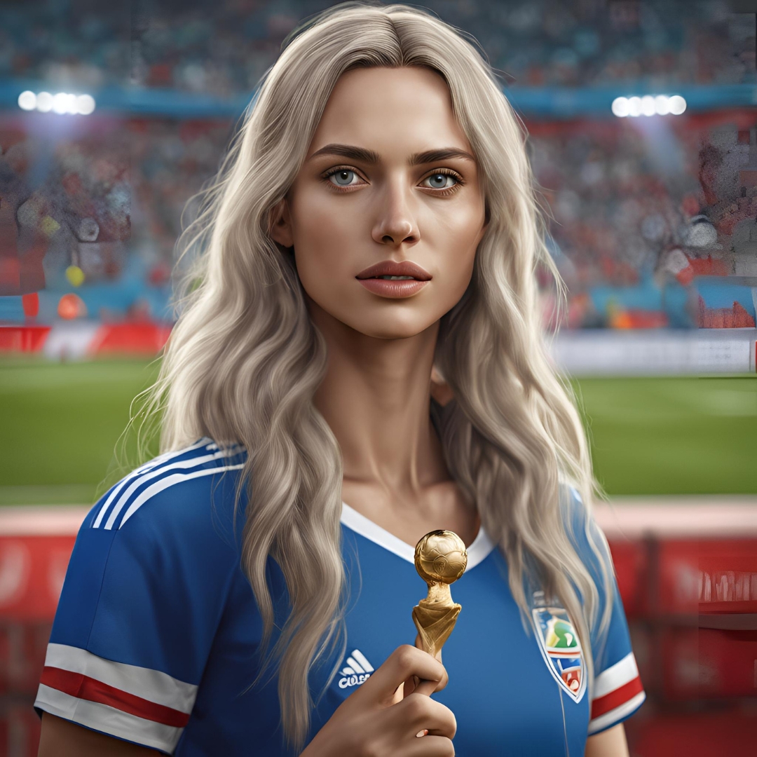 symbole joueuse francaise coupe du monde de football 2027