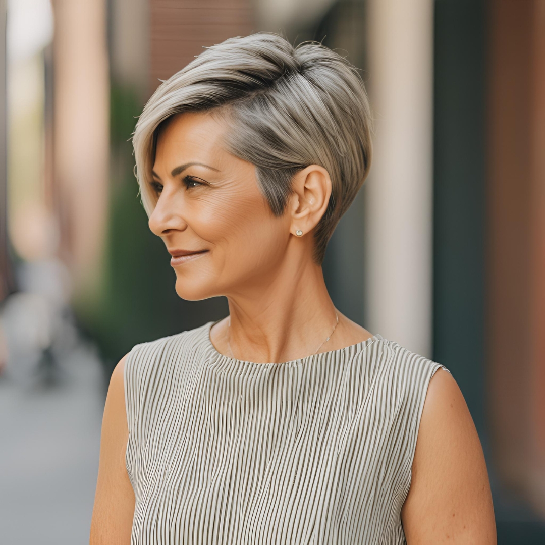 meilleure coupe de cheveux femme 50 ans 60 ans