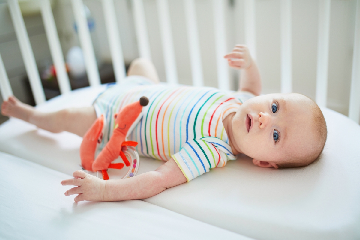 un bébé à la crèche