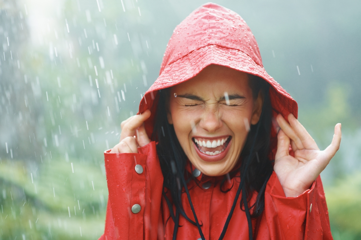 femme tendance vetements pluie canicule été 2024