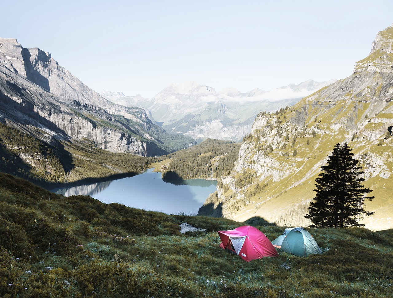 aventure camping en suisse