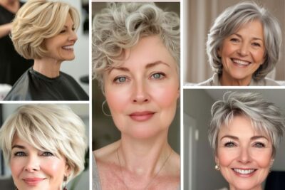 100 coupes de cheveux courtes pour les femmes de 60 ans​ et plus