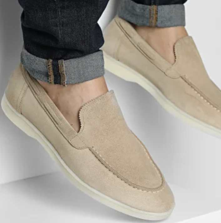 Mocassins voyages beige