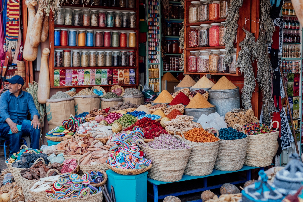 marché aux épices souk Marrakech