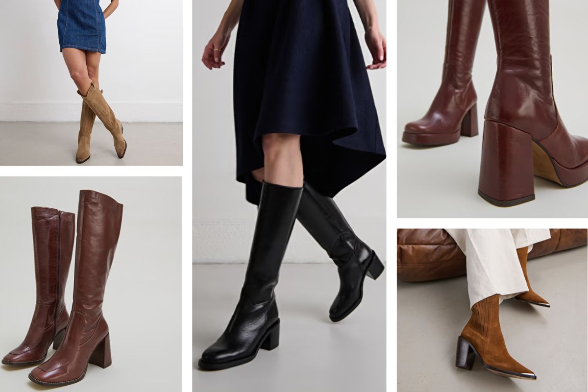 Différents modèles de bottes à la mode - Jonak Paris